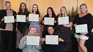 Reiki Course Students