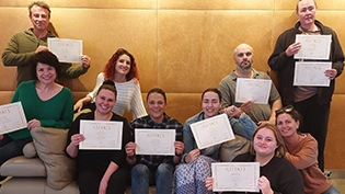 Reiki Course Students